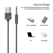 Maxgia USB Charging Cable - 2.5mm DC Charger Cord - 82cm