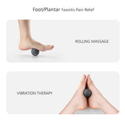 Maxgia Mini Massage Ball, 2" Vibrating Massage Roller Ball with 5 Vibrations, Blue